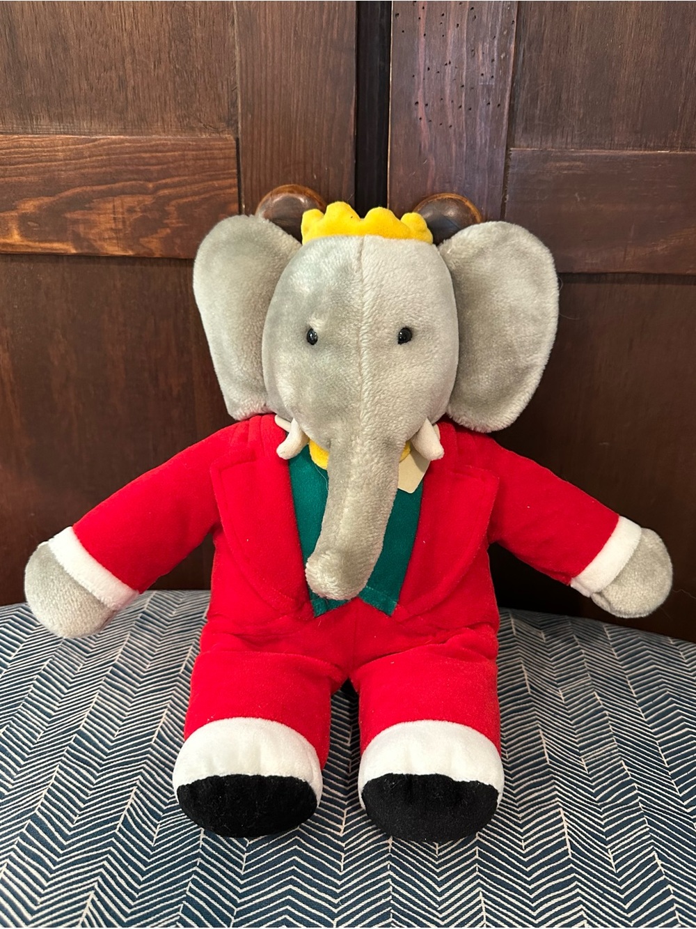 Babar The Elephant • kid’s stuffed animal • children’s toy